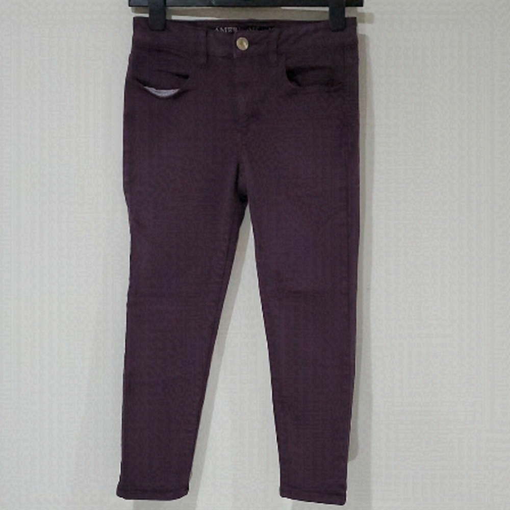 American Eagle super stretch hi-rise cropped jeggings